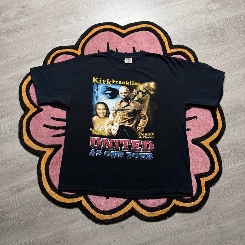 Vintage Y2K United As One Tour Kirk Franklin Graphic T-shirt
